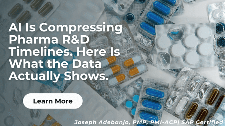 Home ai is compressing pharma r&d timelines. here is what the data actually shows
